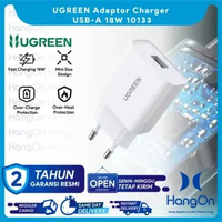 UGREEN 70273 / 10133 Adaptor Kepala Charger USB-A 18W Charge iPhone Android PD Fast Charging 18 Watt