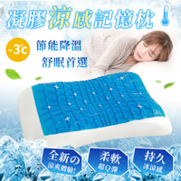 BELLE VIE 酷涼護頸冰涼凝膠枕 【65x40cm】零壓助眠枕 功能枕