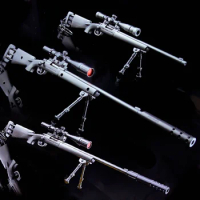 Jedi Escape Model Toy M24 Sniper Rifle Large Alloy Weapon Pendant Keychain