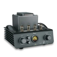 VU Meter 6J1 Vacuum Tube Preamplifier TDA7293 2.0 Channel Stereo Bluetooth 5.0 USB Player HiFi Home Audio Amplifier 45W*2