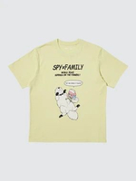 UNIQLO KAOS UT T-SHIRT PRIA MANGA UT SHUEISHA 100th SPY×FAMILY YELLOW L