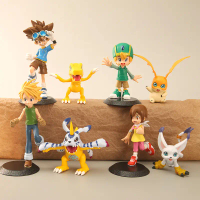 อะนิเมะ Digimon Adventure รูป, 2 ชิ้น/เซ็ต, Yagami Taich Agumon, Ishida Yamato Gabumon, Yagami Hikar