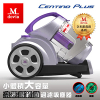 【Mdovia】Centino Plus 1.6L 大塵桶 雙倍旋風過濾 臥式吸塵器 贈豪華配件組(筒式吸塵器)