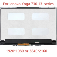 Free shipping 13.3" For lenovo Yoga 730 13 YOGA 730-13IKB Yoga 730-13IWL LCD Screen Touch Digitizer Assembly YOGA 730-13 LCD