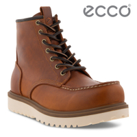 ECCO STAKER M 適酷英式經典高筒工裝靴 男鞋 棕色