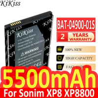 KiKiss Battery 5500mAh BAT-04900-01S For Sonim XP8 XP8800