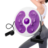 Twist Exercise Board Rotating Disc Waist Twist Machine Ab Twist Disc with Magnets &amp; Handles Abdominal Exercise Equipment