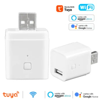 Tuya WiFi Mini Micro USB Adaptor 5V WiFi USB Power Adaptor Smart Timing Charge Plug for Alexa Google Assistant Yandex Alice