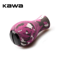 Kawa Fishing Reel Knob For Shimano Daiwa Reel EVA Materail 7*4*2.5mm Bearing DIY Handle Accessory Reel Rocker Camouflage knob