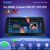 2Din Car Android Automotive CarPlay For BMW 5 Series E60 E61 E63 E64 3 Series E90 E91 E92 E93 Vehicle Radio Multimedia Player BT