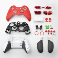For Xbox One Elite Series 1 Controller Replacement Shell Full Set Faceplate Front Back Case LT RT LB RB Buttons Repair Parts