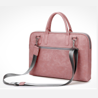 # Pu waterproof shoulder laptop bags briefcase 15.6 16 17.3 inch handbag for Air 13 case 13.3 14 15 17 Fashion Women bag