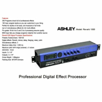Efek Vocal Ashley Reverb 1000 original