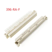 5pcs DIN 41612 Connector 3 Rows 96 Positions Receptacle Female Sockets Right Angle Through Hole PCB Solder 3x32 Pin Pitch 2.54mm