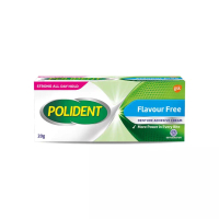 Polident Flavor Free Perekat Gigi Palsu 20g
