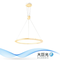 【大巨光】工業風-E27 3燈 吊燈-中(MF-2901)