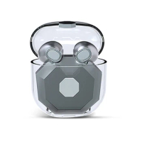 TWS Bluetooth Earphone Wireless Earbuds Portable Hi-fi Sound HD Mic With Transparent Charging Case Creative Design
