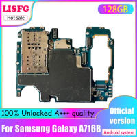 128GB For Samsung Galaxy A71 A716B Motherboard For Samsung Galaxy A71 Mainboard Logic Board With Android System