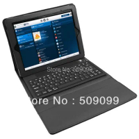 Free Shipping High Quality PU Leather Stand Case Smart Cover With Wireless Bluetooth Keyboard case For ipad2/3/4 50pcs/lot