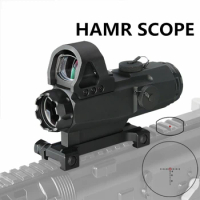 PPT HAMR Scope 4x24mm Rifle Scope Magnifier Riflescope Night Hunting Scopes Sniper Rifle Scope Air Gun Optic Scope gs1-0403
