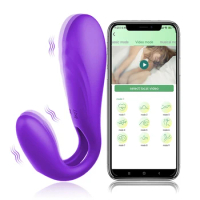 Female Sex Toy G-spot Clitoral Vibrator APP Wireless Remote Control Clitoral Massage Stimulator Adult Female Masturbation Device
