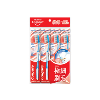 【Colgate 高露潔】纖柔牙刷4入(超軟毛/深層潔淨)