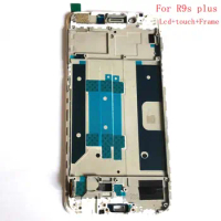 For oppo R9S Plus LCD screen Display with Touch Screen Digitizer Frame Full Assembly R9s plus lcd screen Frame