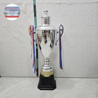 Trophy/Piala Bergilir Silver Import tinggi 64 cm premium