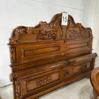 Dipan Peluru Bahan Kayu Jati Kualitas Terbaik Untuk Ruang Tidur Anda Desain Elegan Dan Tahan Lama Fu