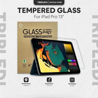 TRIPLEDI Tempered Glass For iPad Pro 13 inch M4 2024 M5 2025 TD3201 Anti Gores HD Screen Guard 9H Ha