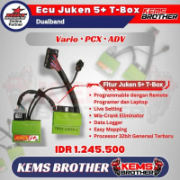 NEW - ECU JUKEN 5+ DUALBAND HIJAU + TBOX BRT ORIGINAL - VARIO 125 150 160, PCX 150 160, ADV 150 160