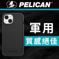 【PELICAN】美國 Pelican 派力肯 iPhone 15 Protector 保護者超防摔保護殼MagSafe(碳纖紋理)