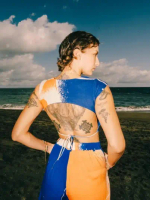 528HZ Wear - Backless Crop Top in Celestial/ Crop Top / Summer Outfit / Beach Wear / Bali Wear / Res