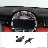 For BMW MINI COOPER F54F55F56 F57 F60 black ABS car central control screen mobile phone navigation bracket interior accessories