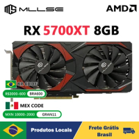MLLSE AMD RX5700XT 8GB Graphics Card GPU GDDR6 256-bit 7nm Game Support Desktop CPU Video Card rx 5700xt 8gb Placa De Video