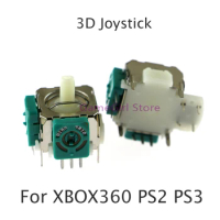 2pcs OEM New 3D Analog Joystick Thumb Stick 3Pin Sensor Module For XBOX360 PS2 PS3 Controller Replacement