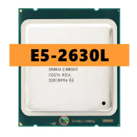 xeon E5-2630L e5 2630L 2.0GHz 60W LGA2011 socket 6-Core server processor E5 2630L CPU Free Shipping