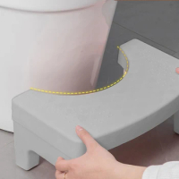 Toilet stool Household thickened toilet squat adult child foot stool stool pregnant woman foot foot