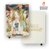 Buku Notebook Alice Wonderland 24 Custom Nama Diary Jurnal Hardcover