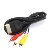3RCA cable For Xbox AV line Audio Video AV RCA Video Composite Cable Cord