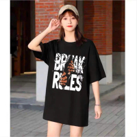 Áo thun BREAK RUDDE so cool in một mặt, form rộng cổ tròn, tay lỡ