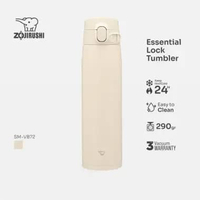 GRAFIR NAMA Zojirushi SM-VB72 Essential Lock Tumbler Vacuum Stainless - 720mL Cream