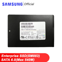 SAMSUNG SM883 SATA 6.0 Enterprise SSD 240GB 480GB 960GB 1.92TB 3.84TB Internal Solid State Disk Hard Disk HDD HD For Server