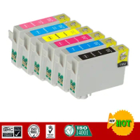 Compatible ink cartridge for Epson T0811N - T0816N T0811N suit for Stylus Photo T50 R290 R295 R390 RX590 RX610 RX615 RX690 etc