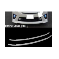 For ALPHARD 20 11-14 year Front Bumper Grill Decorative Strip