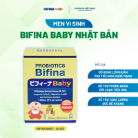 Men vi sinh cho bé - Bifina Baby Nhật Bản - hộp 30 gói