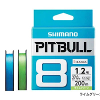 Original SHIMANO PITBULL X8 X12 Braided Fishing Line PE 150M 200M Green Blue Made in Japan 0.6# 0.8# 1.0# 1.2# 1.5# 2.0#
