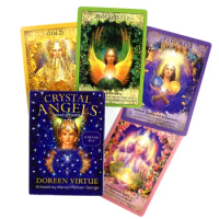 Crystal Angel Oracle Cards Durable Fashionable Tarot Cards