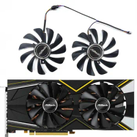 NEW 4PIN CF1010U12S FDC10U12S9-C RX 5700 5700XT GPU Fan，For Asrock Radeon RX 5700 5700 XT Challenger D Graphics card cooling fan
