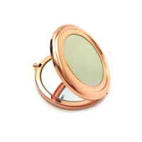 70mm Blank Rose Gold Compact Mirror Pocket Compact Makeup Mirror Party Favors LX4365